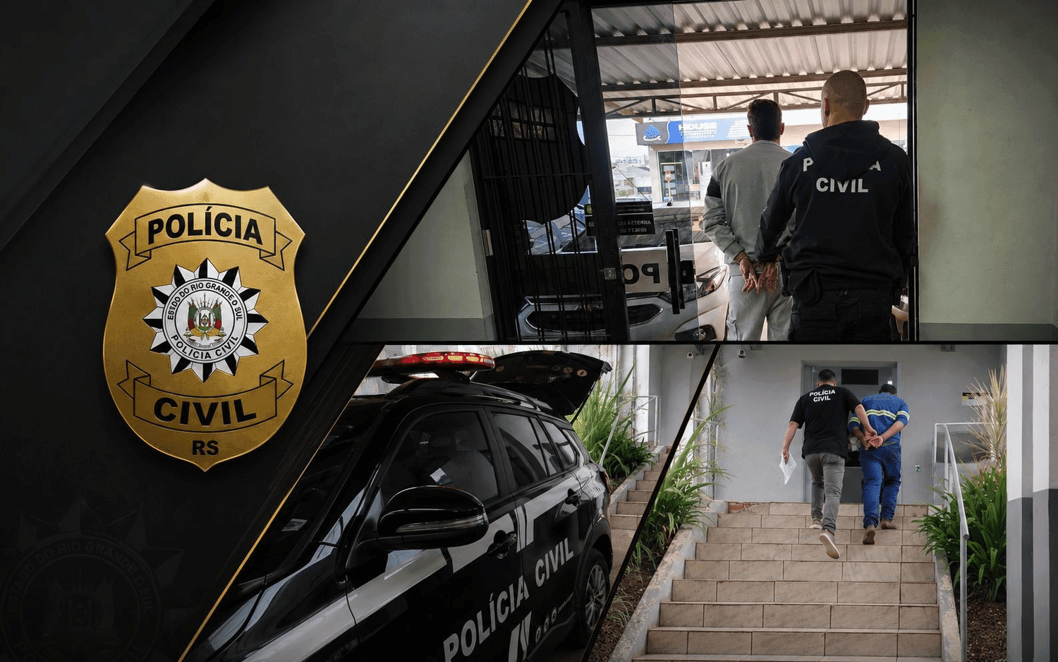 Polícia Civil cumpre dois mandados de prisão decorrentes de sentenças condenatórias na região