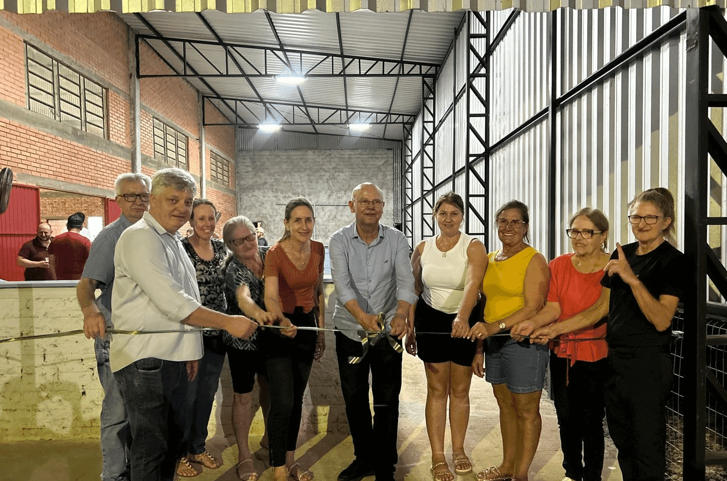 Linha Três Municípios recebe nova cancha de bocha em Liberato Salzano