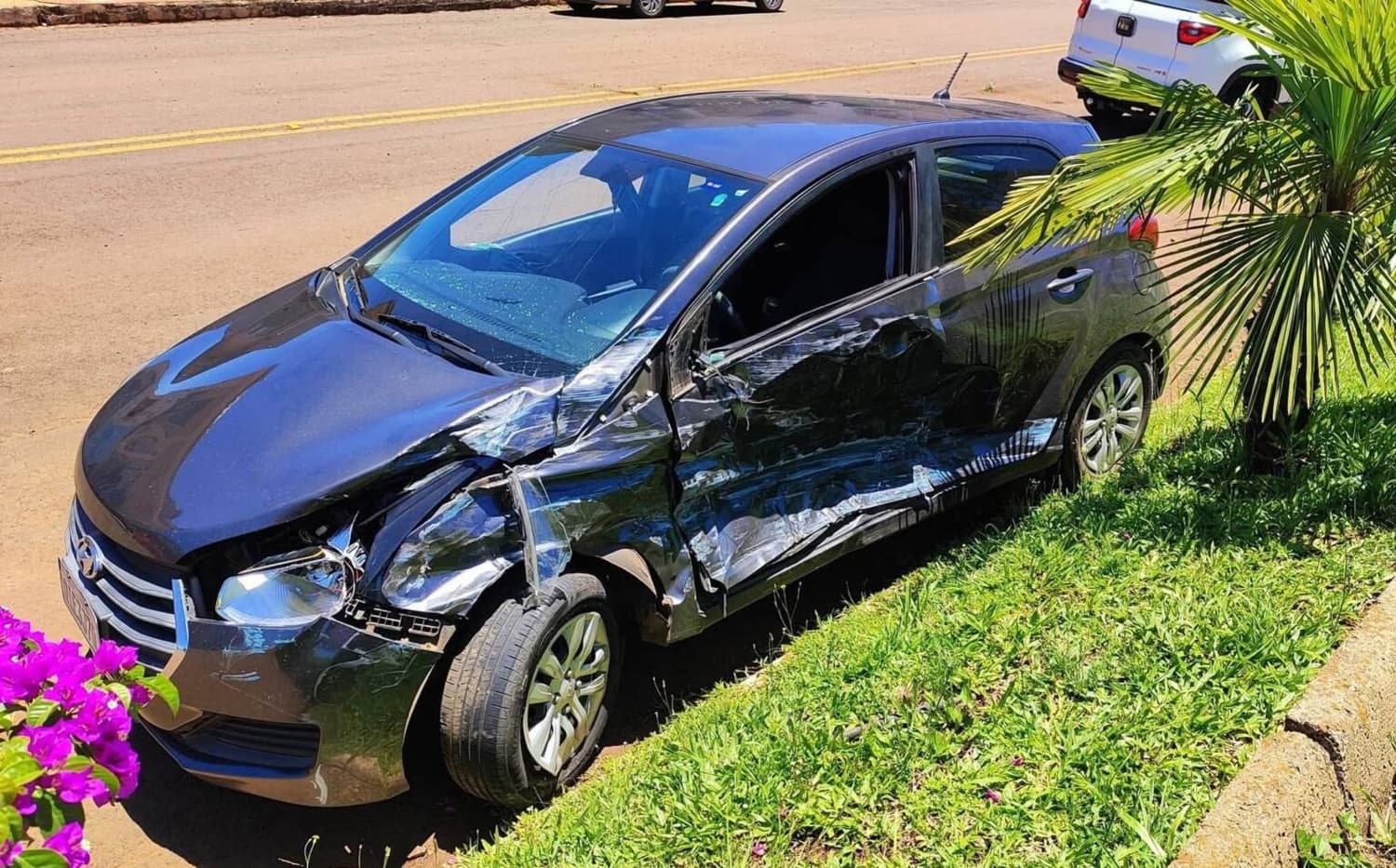 Casal fica ferido em acidente na BR-386, em Boa Vista das Missões