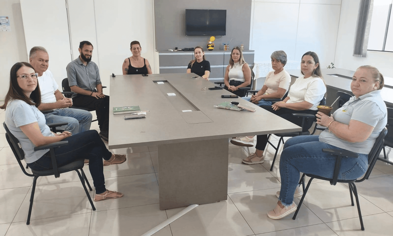 Alinhamento de ações do PIM é tratado durante encontro em Pinhal