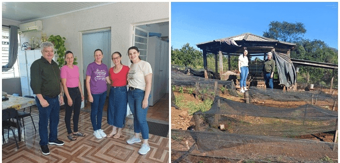 Prefeito Gilson de Carli realiza visitas a escolas e destaca acompanhamento próximo da educação