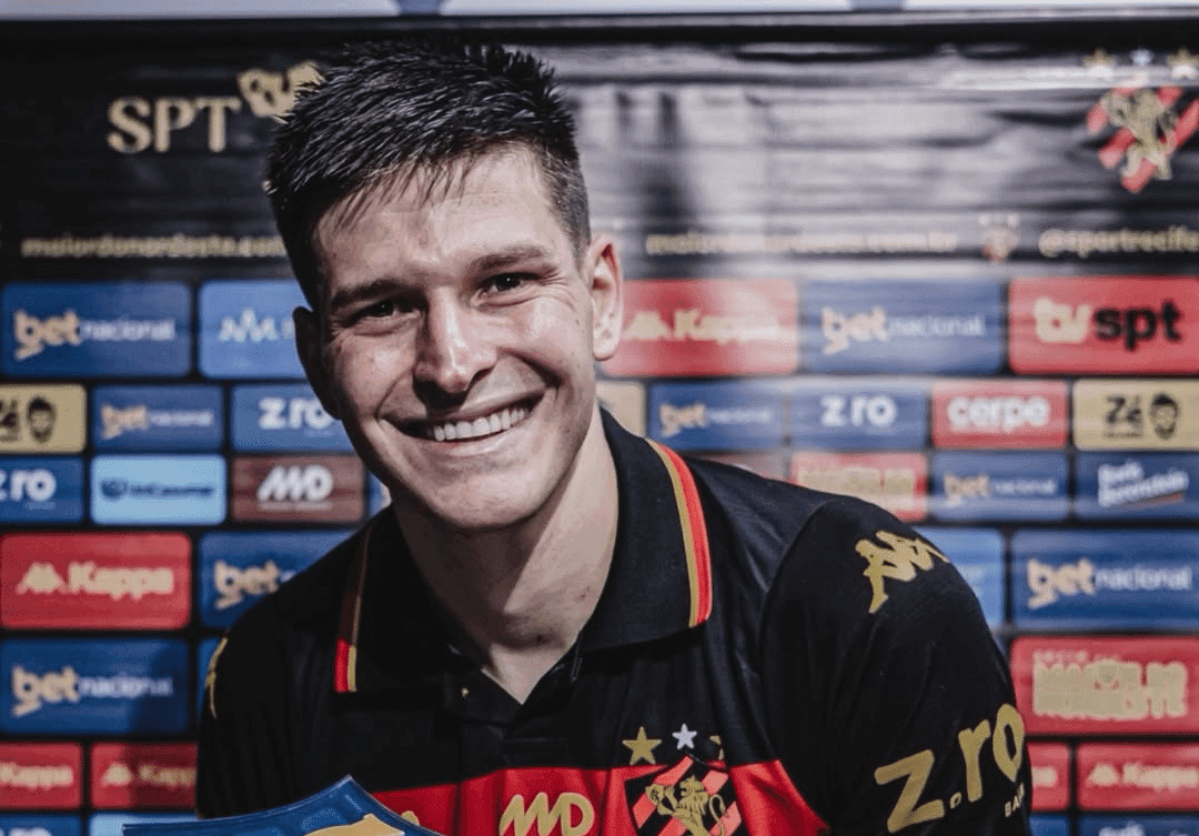 Perotti é eleito "Leão da partida" e celebra início no Sport Recife