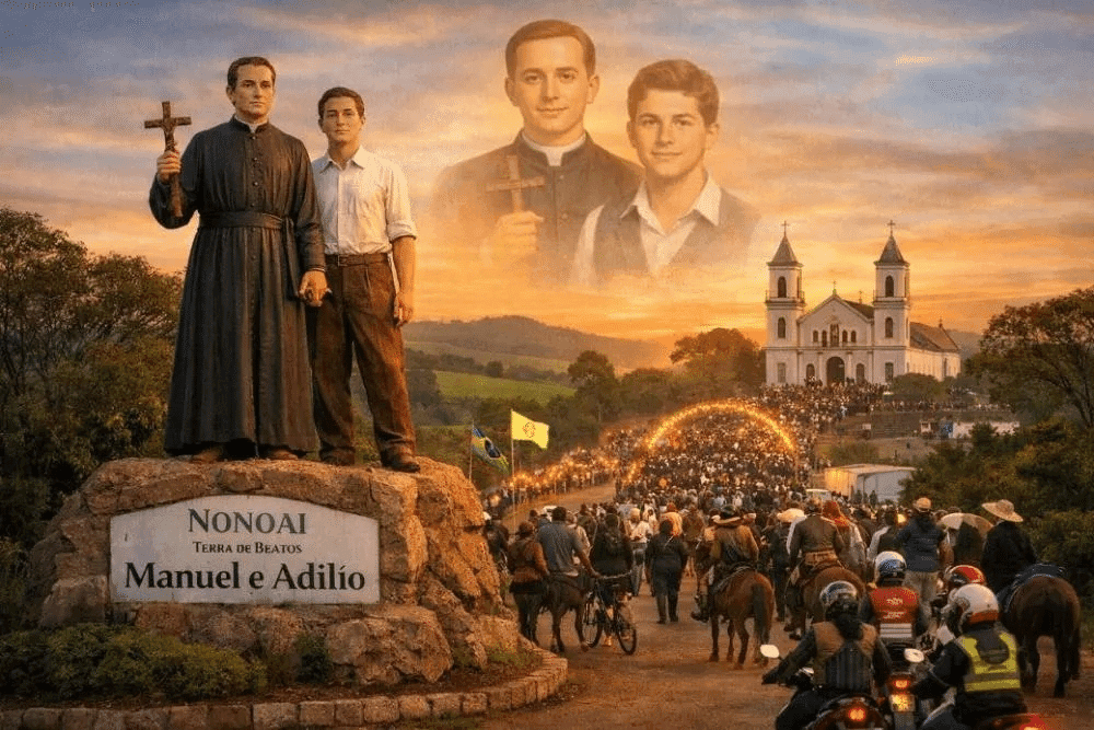 62ª Romaria dos Beatos Manuel e Adílio acontece em Nonoai neste fim de semana