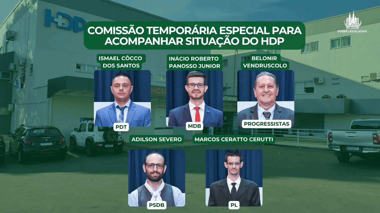 Legislativo de FW define Comissão Especial para acompanhar situação do Hospital Divina Providência