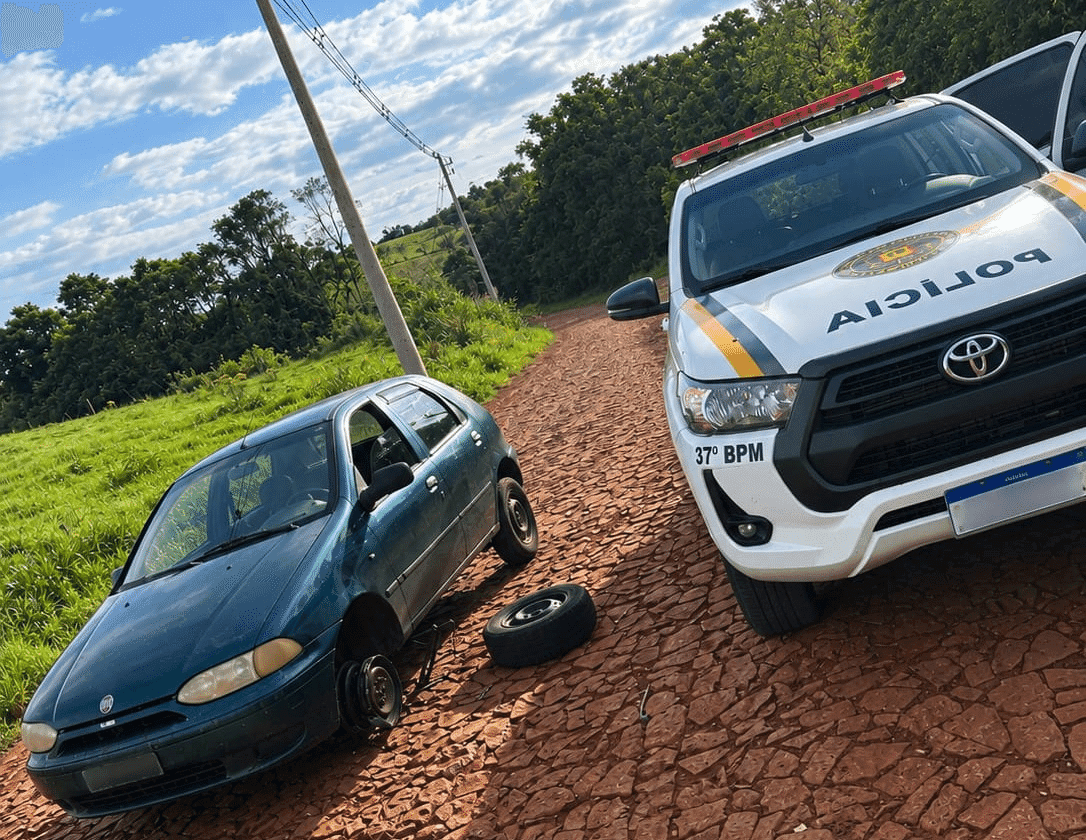 Brigada Militar prende homem e recupera veículo furtado em Frederico Westphalen