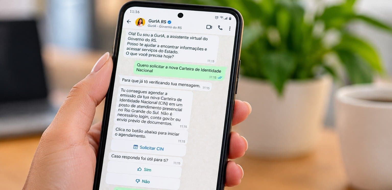 RS amplia comunicação com pacientes do SUS por meio do WhatsApp