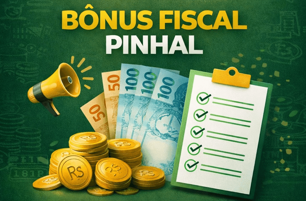Pinhal disponibiliza Bônus Fiscal 2025 para retirada