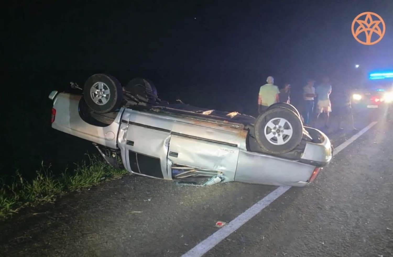 Capotamento é registrado na BR-386 entre Boa Vista das Missões e Lajeado do Bugre