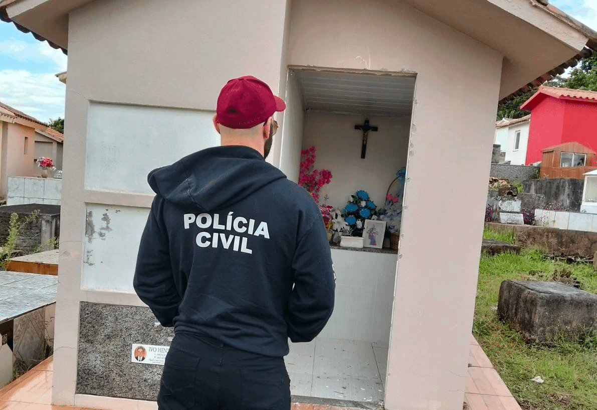 Polícia Civil recupera portas furtadas de jazigos e identifica autores do crime em Iraí