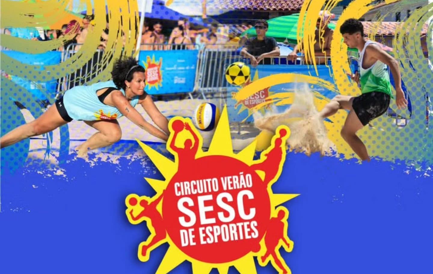 Circuito Verão Sesc de Esportes terá etapa em Rodeio Bonito