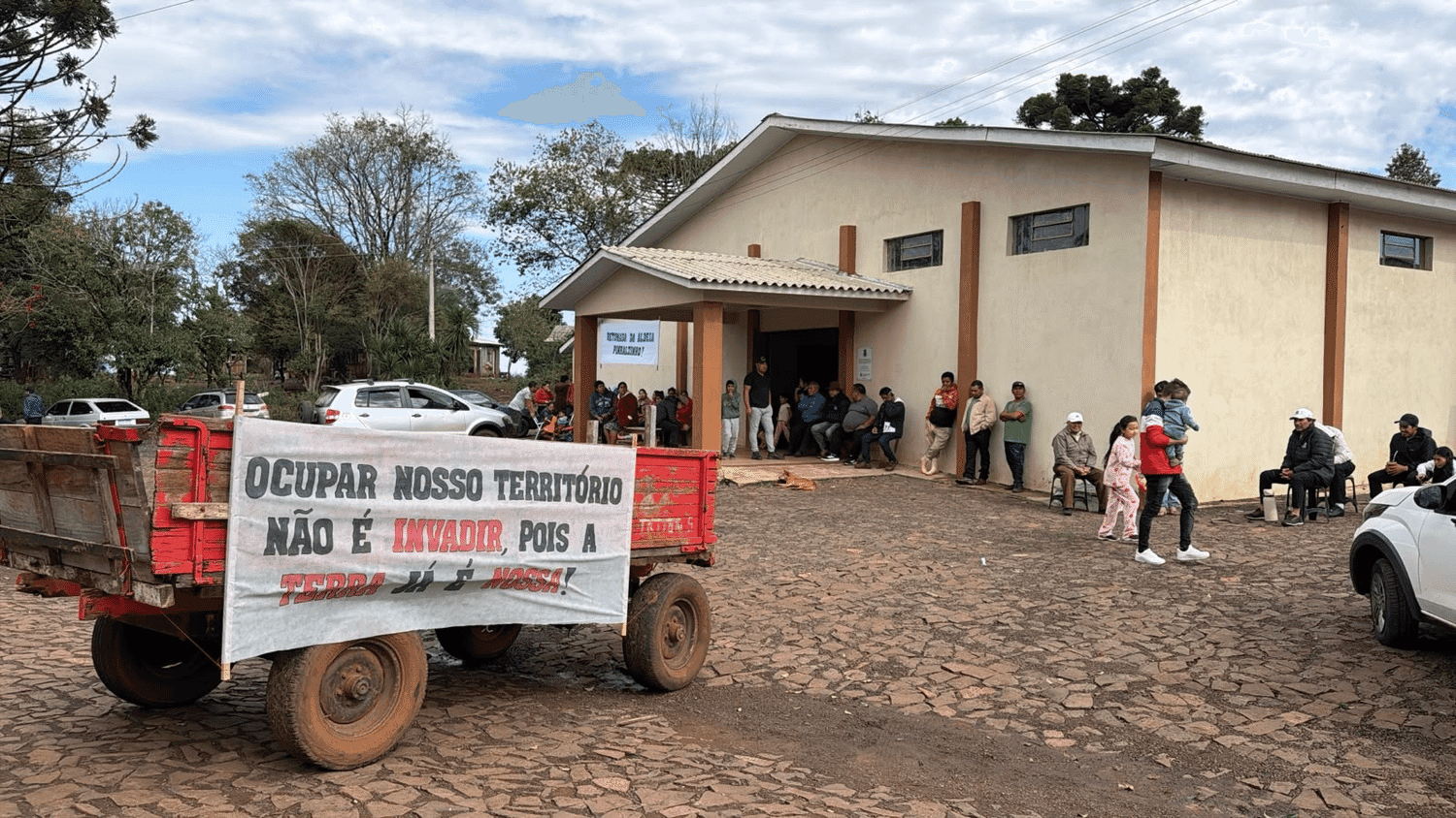 Mobilização em Planalto cobra agilidade na redemarcação da Terra Indígena Nonoai