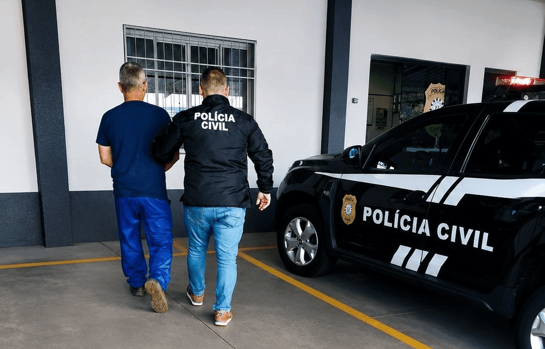Polícia Civil prende condenado a mais de 37 anos de reclusão por crimes sexuais em FW