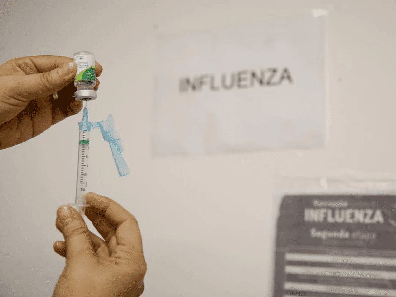  Estado registrou mais de 3,4 mil hospitalizações por gripe em 2025