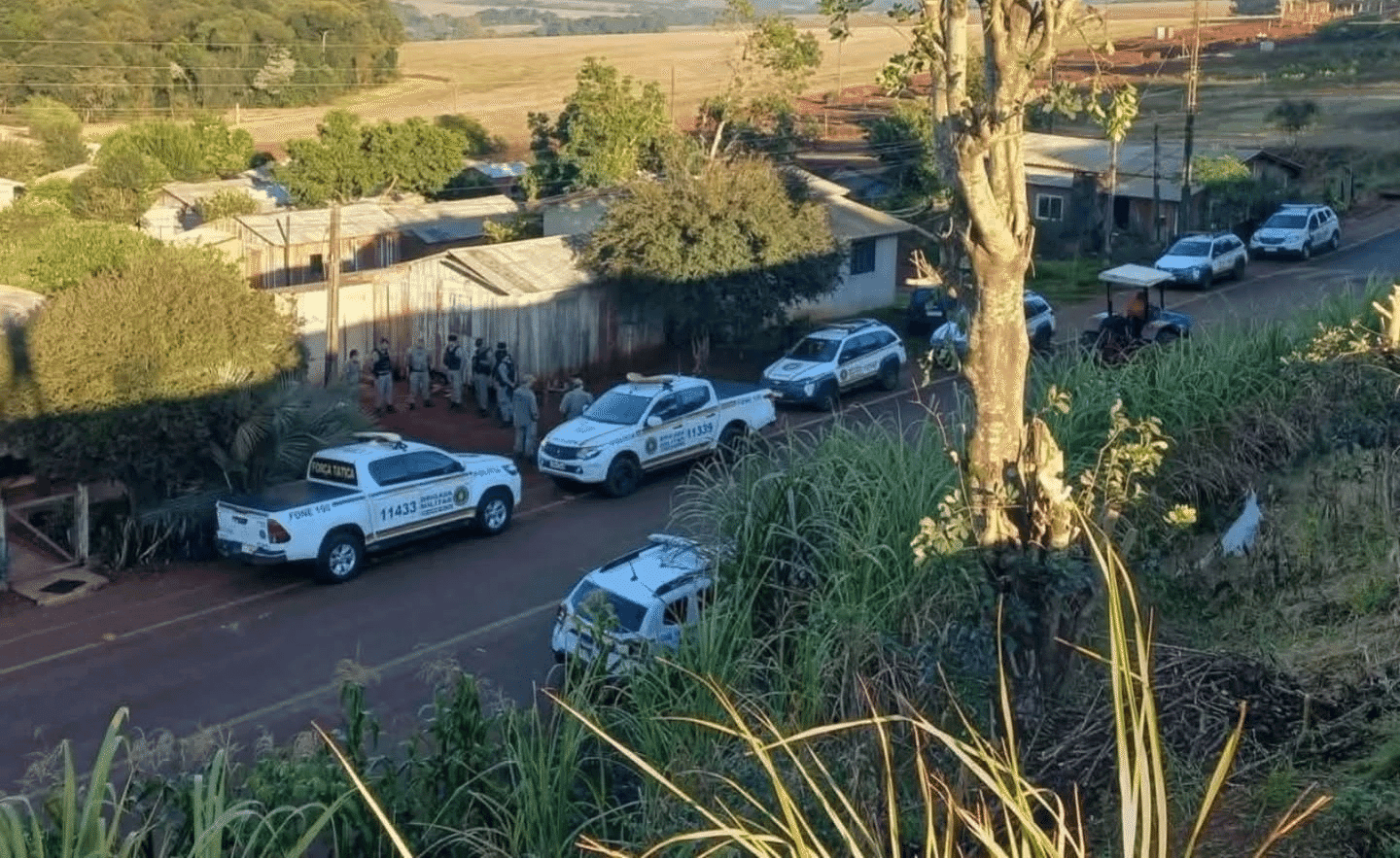 Policiais militares ficam feridos e homem morre durante ocorrência em Boa Vista das Missões